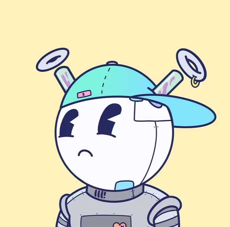 StevenAscher's tweet photo. Floor @QuirkiesNFT of the day!

With so many grails near the floor it was a tough choice... Robot with the sideways hat 🔥 https://t.co/wBiqnlyWs1