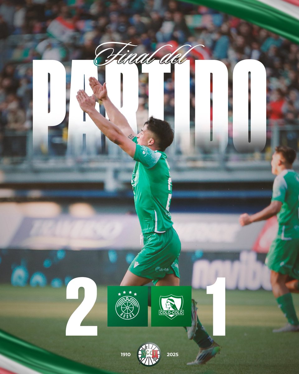 ¡LO GANÓ AUDAAAAAAAAAAAAAAX! 😮‍💨

Que triunfazo metimos en nuestra casa, con nuestra gente, con nuestra actitud y con todo lo que nos caracteriza. 

¡SOMOS AUDAX, SOMOS AUDACES Y POR LA CRESTA QUE ESTAMOS ORGULLOSOS DE SERLO! 

#ForzaAudax🇮🇹