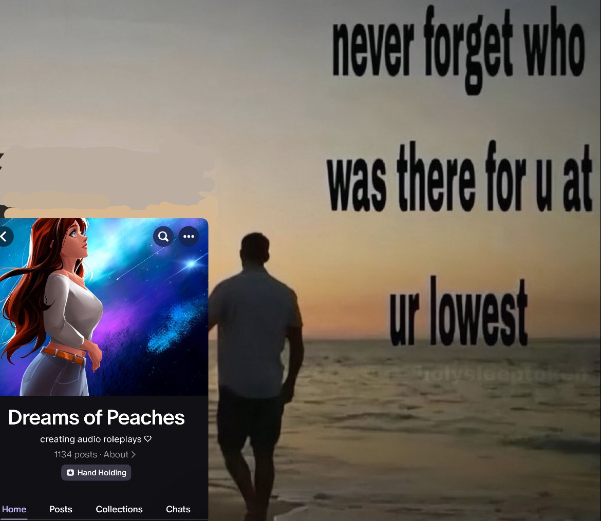 Here was a silly little <a href="/vampeachesvt/">Vampeaches 🩸🌘</a> patreon post I made up 🤍 (psst it’s free to follow on there too 👀)