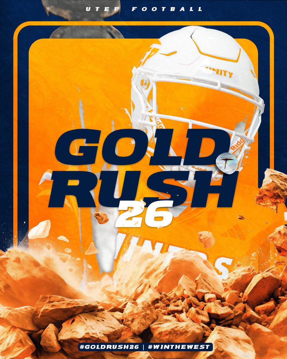 🌟 WHO’S NEXT?! 👀
Texas talent — stay home, build a legacy, and win in the 9️⃣1️⃣5️⃣! ⛏️🏈
#GoldRush26 
#WinTheWest
#PicksUp