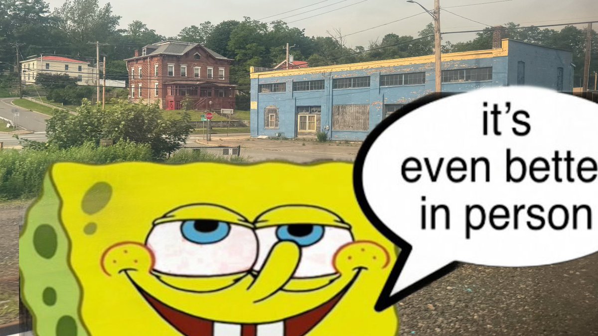 returning home to my rotting rust belt town