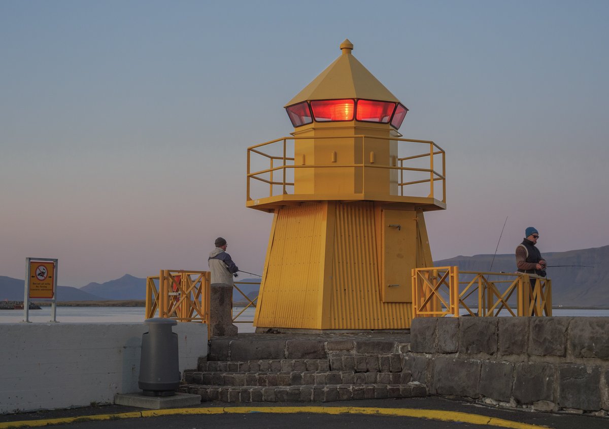 mittu12's tweet photo. #AlphabetChallenge #WeekYforYellow 
Nordurgardi Lighthouse or “North Mole” Light is located in harbor of Reykjavik. https://t.co/PU6jtuCGGX