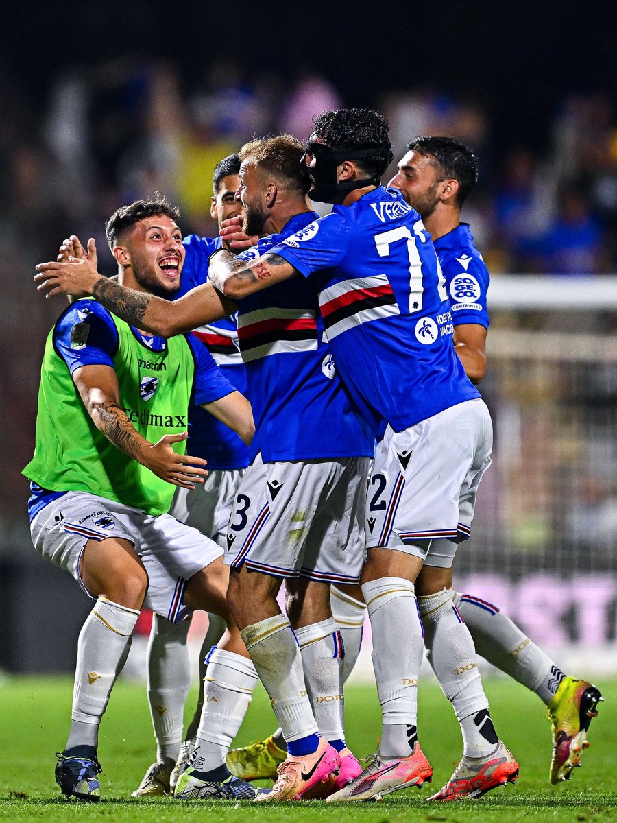 BASTA COSÌ: SIAMO SALVI ❤️‍🔥

#ForzaDoria 🔵⚪️🔴⚫️⚪🔵