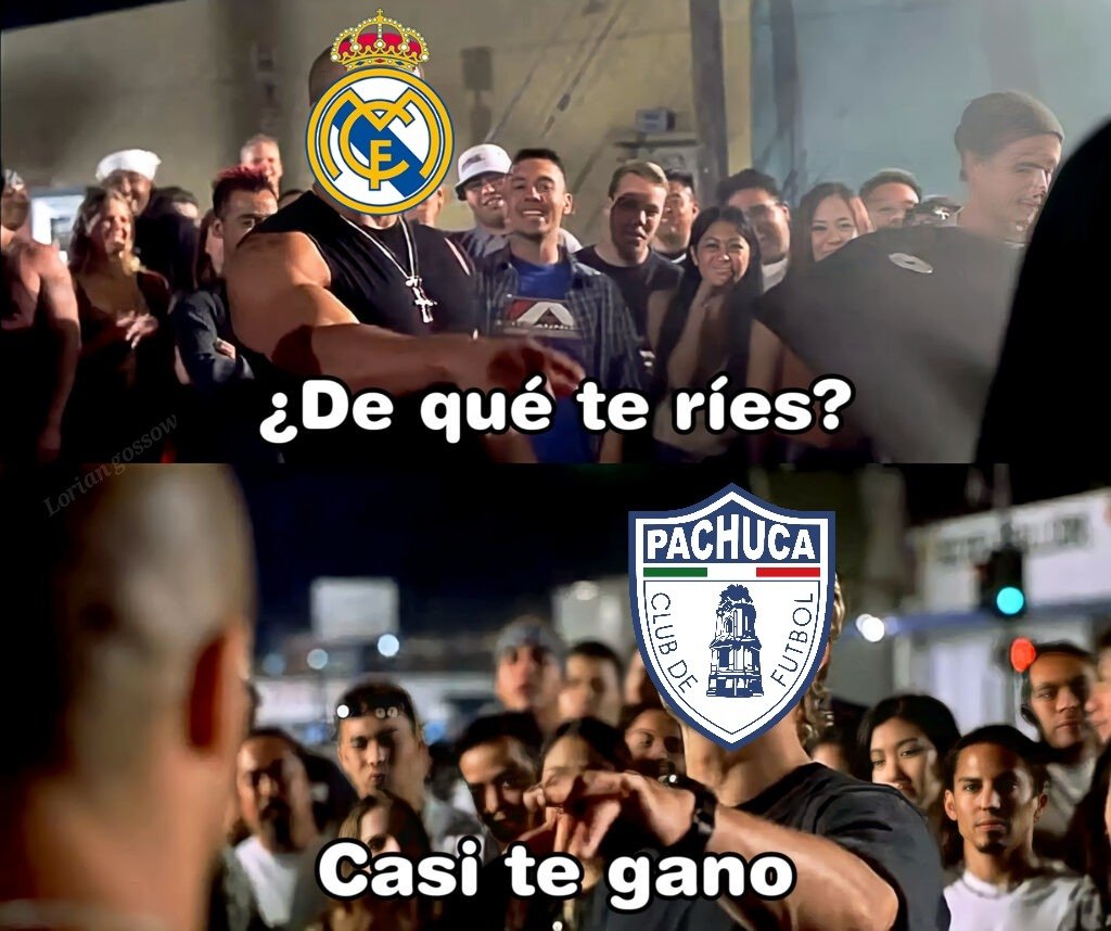 darkany18's tweet photo. 🤣🤣🤣 una cascarita para el #RealMadrid  #Pachuca #ClubWorldCup #ClubWorldCup2025 https://t.co/i8b1ZfMFQq