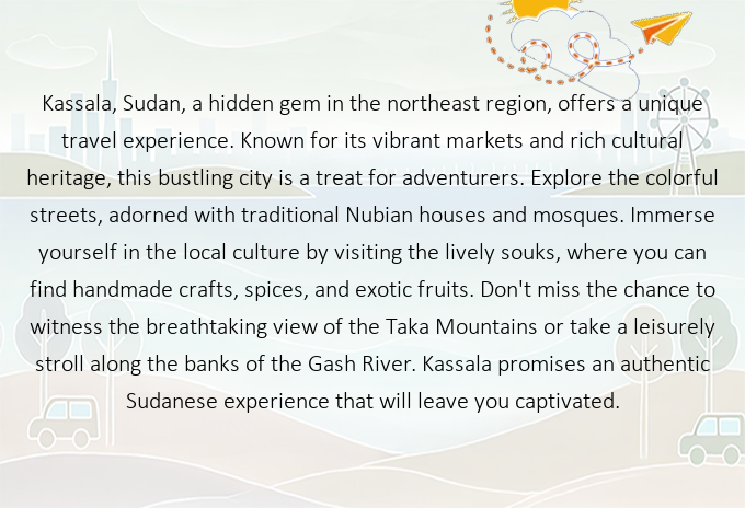 EclecticFlights's tweet image. Discover the Paradise of Kassala, Sudan: Your Next Unforgettable Getaway Awaits! Ready to explore? Find cheap flights there now! ✈️ fly.eclectic.flights/flights/flight… #Kassala #Sudan #FlyEclectic #TravelWithUs #NewAdventures