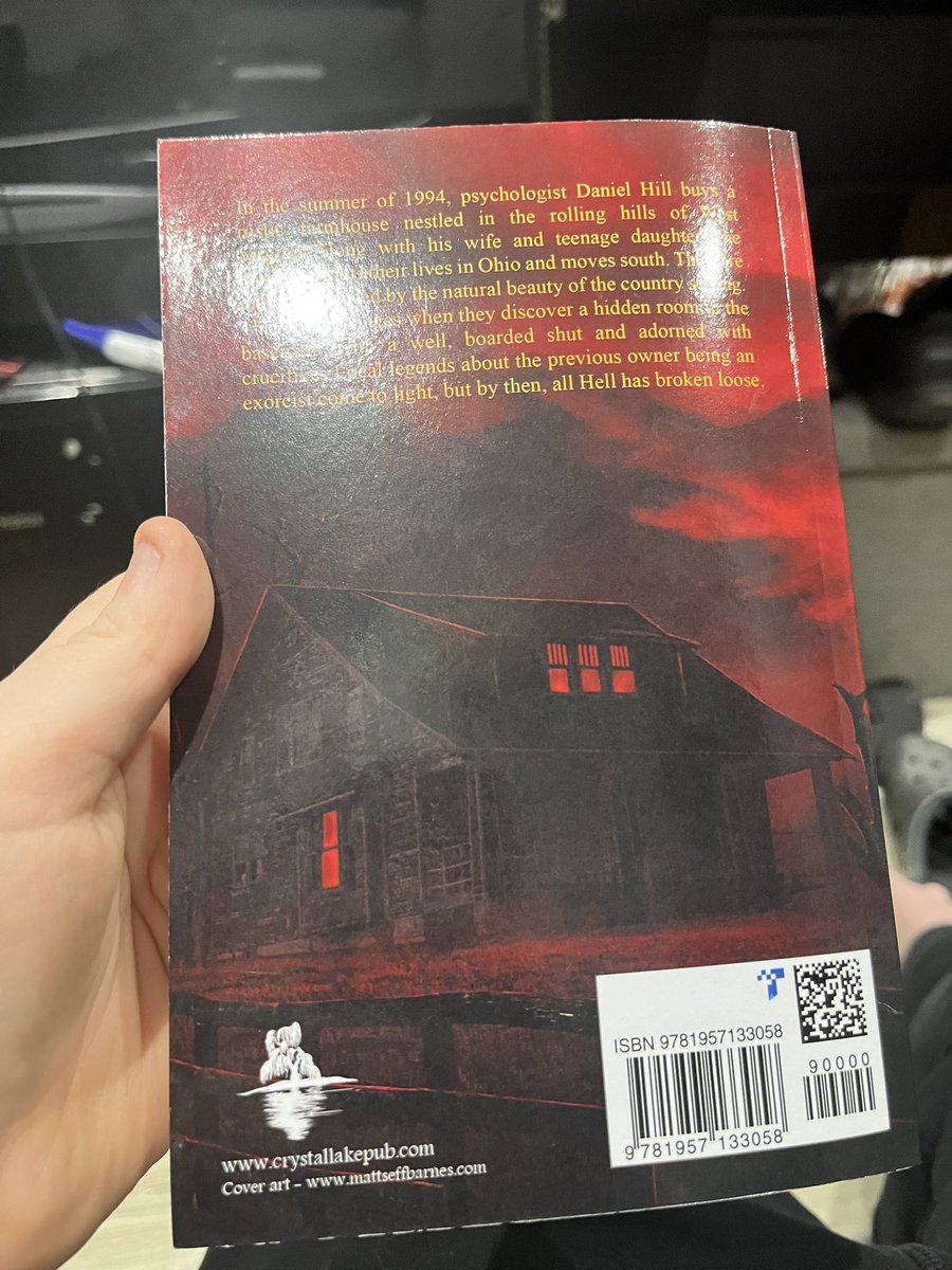 Finished the exorcists house! This was amazing and has become one of my favourite books so far!