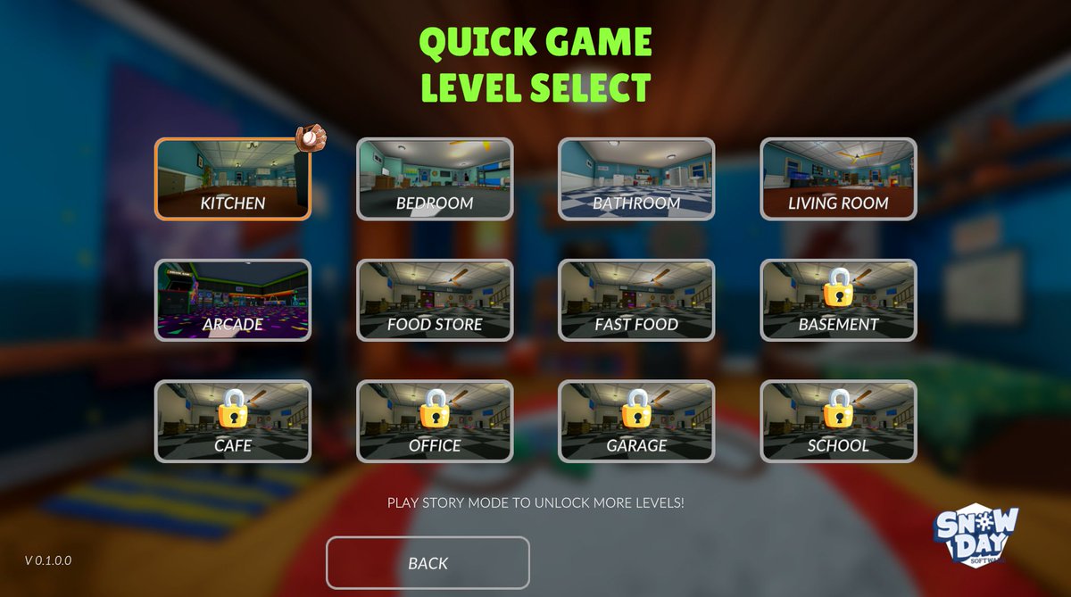 Trying to finalize the initial levels for Indoor Baseball. I think having games in stores and restaurants could be really fun, instead of just relying on house rooms. What does everyone else think?

#gamedev #indoorbaseball #mlb #mlbtheshow #gaming #indiegames #baseball