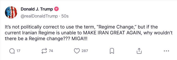 National Union for Democracy in Iran (@nufdiran) on Twitter photo Getting rid of the Islamic Republic is the only way to Make Iran Great Again.
<a href="/PahlaviReza/">Reza Pahlavi</a> and the Iranian people are fighting to make it happen.
Let's make it happen, <a href="/POTUS/">President Donald J. Trump</a>! Getting rid of the Islamic Republic is the only way to Make Iran Great Again.
<a href="/PahlaviReza/">Reza Pahlavi</a> and the Iranian people are fighting to make it happen.
Let's make it happen, <a href="/POTUS/">President Donald J. Trump</a>!