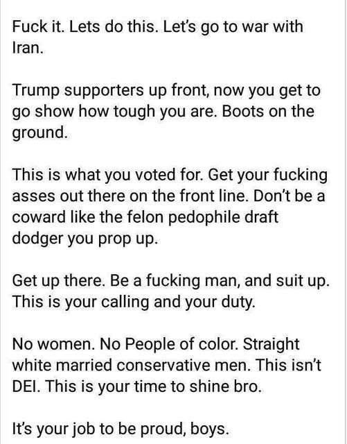 MAGA cattle call..