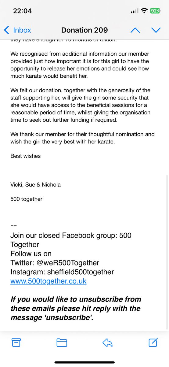 This one is helping a young person find a focus and interest to help regulate her emotions. Very important thing for all of us.