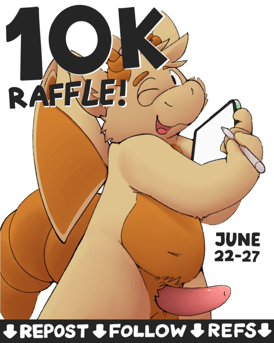 ⭐️10K RAFFLE!⭐️

To celebrate 10k followers! C:
To enter:
-Follow
-Repost
-Comment ref of your OC!

Winner can choose to have a solo art or art with my ocs

Ends on June 27th!