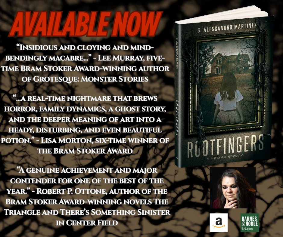 Giveaway time! 

I'm giving away 3 signed paperback copies of my new horror novella, Rootfingers. All you have to do to enter is like and comment on this post. Winners will be announced on 6/27 at 4:00pm EST.

Good luck!