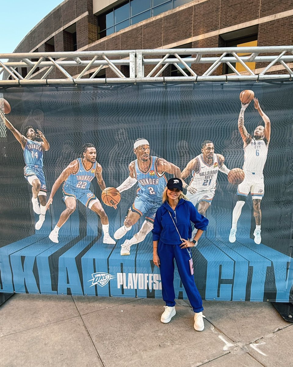 KChenoweth's tweet image. GAME 7 TONIGHT. THUNDER UP!!! ⚡️🏀 
SO proud of these boys. Let’s go!!
#ThunderUp #NBAFinals @okcthunder @NBA