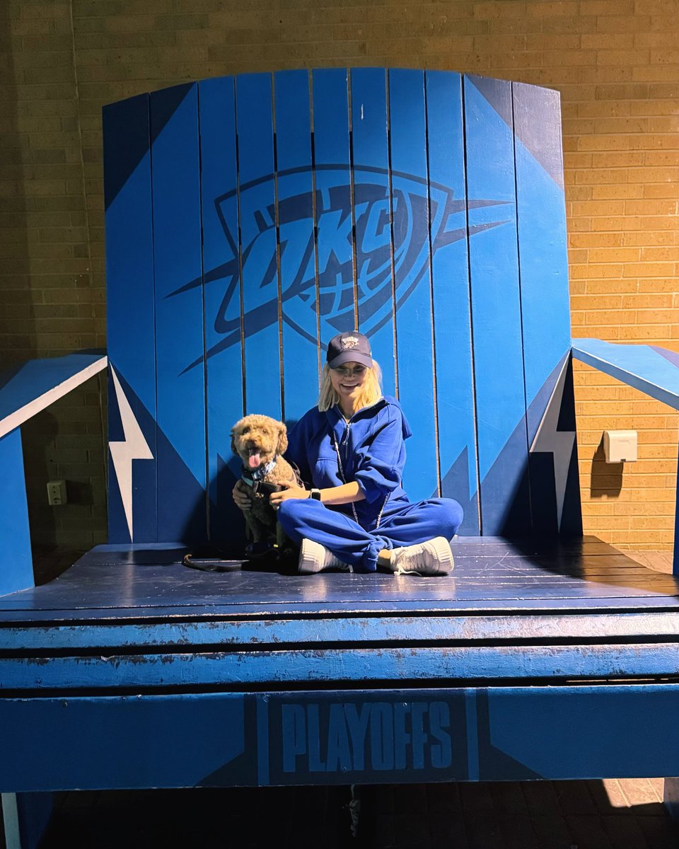 KChenoweth's tweet image. GAME 7 TONIGHT. THUNDER UP!!! ⚡️🏀 
SO proud of these boys. Let’s go!!
#ThunderUp #NBAFinals @okcthunder @NBA