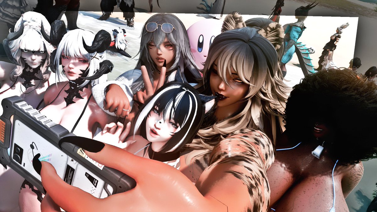Feral Peets (@feralpeets) on Twitter photo Sorry for the ugly quality of this screen but i add to make a fast gpose of the lil gang ! #ffxivsummerbash
<a href="/ChubbyPeets/">Chubby Peets</a>
<a href="/AreathielFFXIV/">Areathiel~ 🔞</a>
<a href="/AMartlitz/">Alice Von Martlitz🔞</a>
<a href="/Pulse_XIV/">Pulse (Comms Open!)</a> Sorry for the ugly quality of this screen but i add to make a fast gpose of the lil gang ! #ffxivsummerbash
<a href="/ChubbyPeets/">Chubby Peets</a>
<a href="/AreathielFFXIV/">Areathiel~ 🔞</a>
<a href="/AMartlitz/">Alice Von Martlitz🔞</a>
<a href="/Pulse_XIV/">Pulse (Comms Open!)</a>