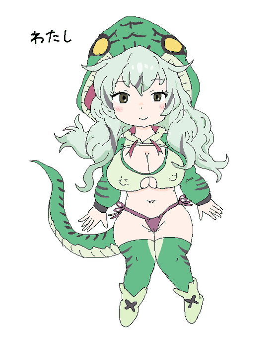 リデザにあたって以前描いたのを色変え&amp;微修正 