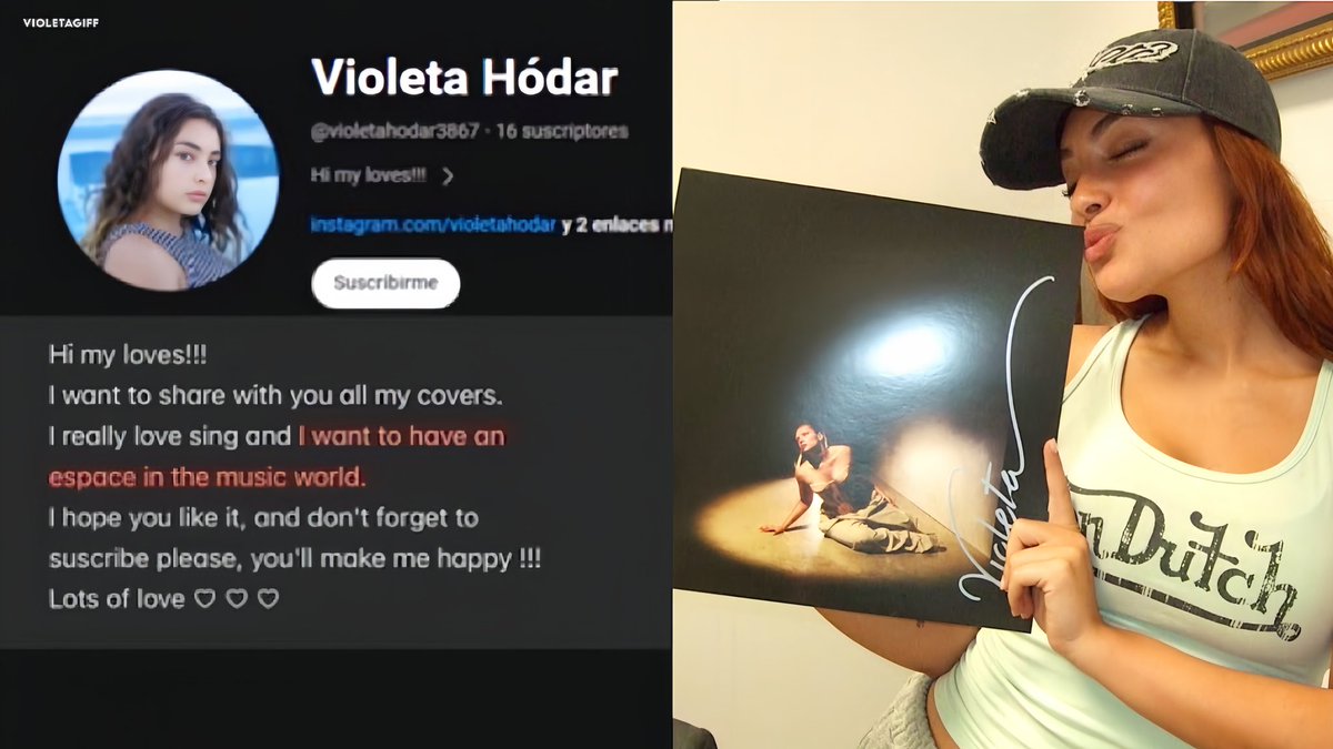 violetagiff's tweet image. “gracias x permitirle a esa niña que soñó desde pequeña volar entre corcheas y la infinidad de lo bello que se cumpla su visión”