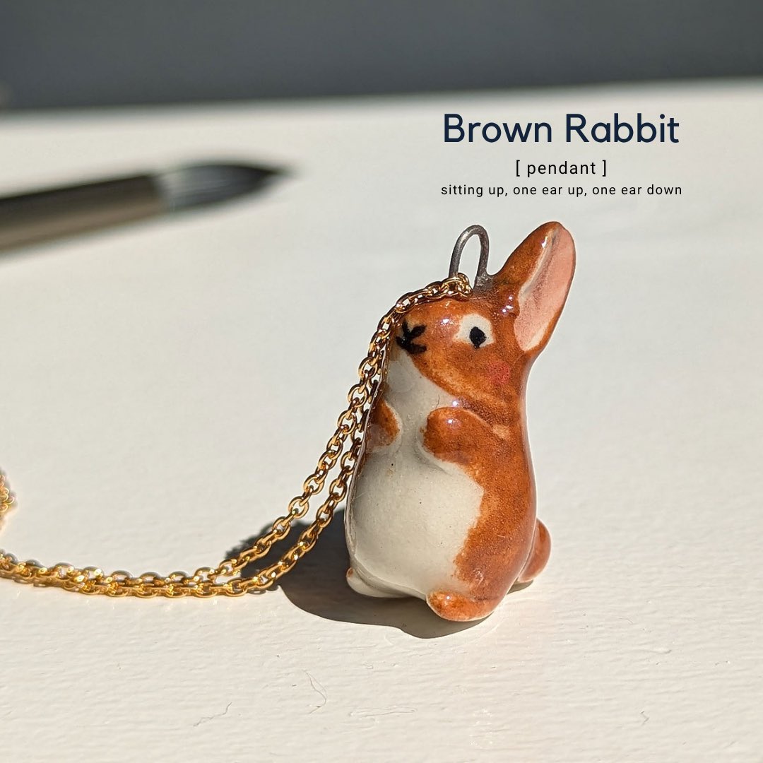 _kness's tweet image. Custom
Bunny
Pendant 
🐰🐰🐰