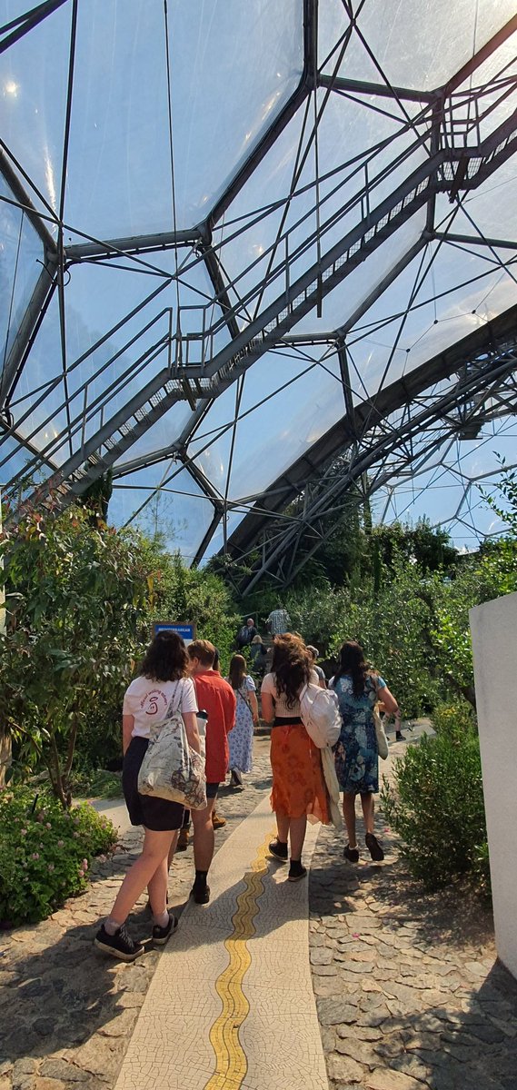 HChangemakers's tweet image. GameChangers Field Trip to the Eden Project, Cornwall. On 16-19 June, we explored the rainforest biome and uncovered the Eden Project’s rich history, linking it to leadership and sustainability. A week full of reflection, growth, and inspiration from nature. Truly unforgettable!