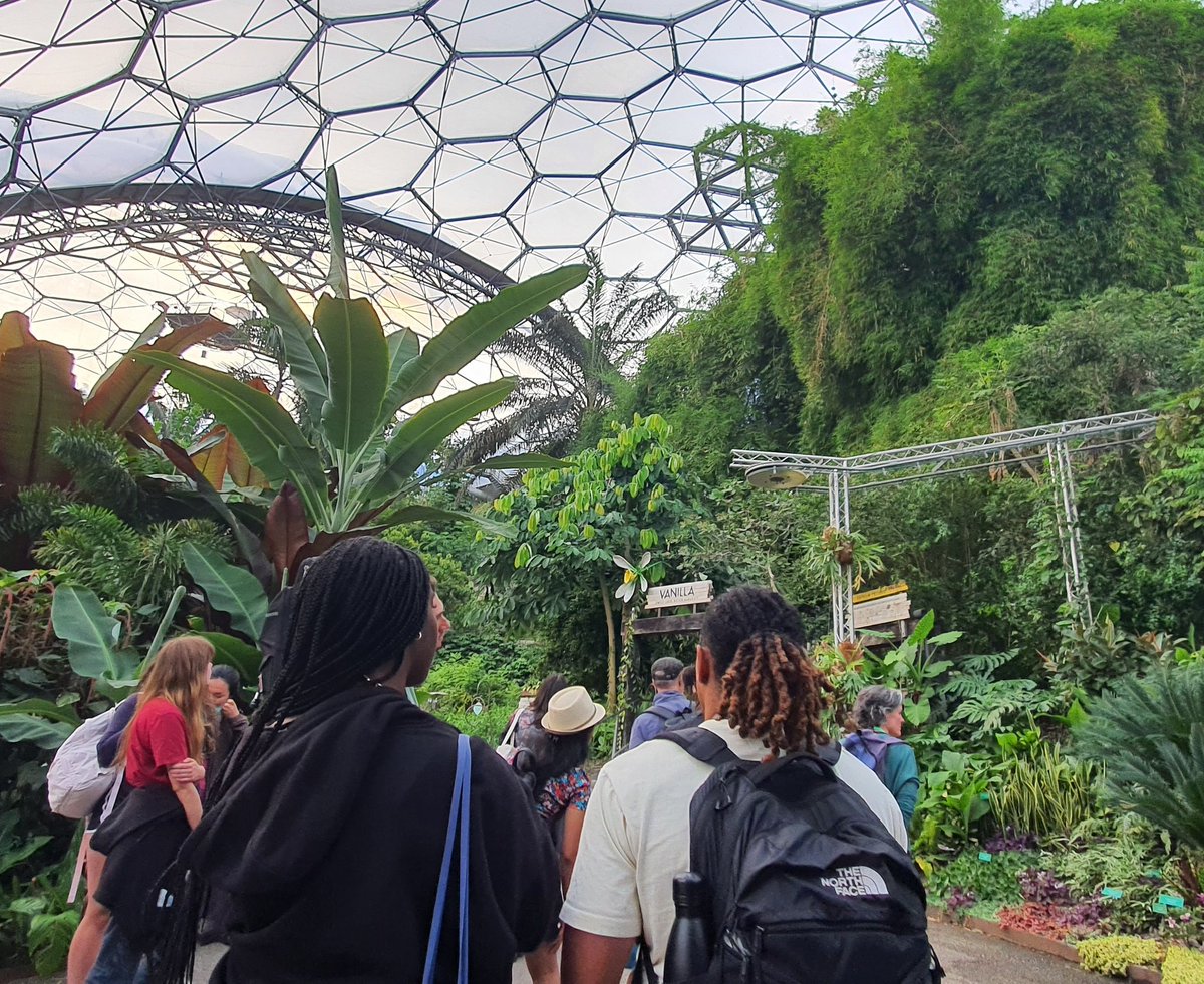 HChangemakers's tweet image. GameChangers Field Trip to the Eden Project, Cornwall. On 16-19 June, we explored the rainforest biome and uncovered the Eden Project’s rich history, linking it to leadership and sustainability. A week full of reflection, growth, and inspiration from nature. Truly unforgettable!