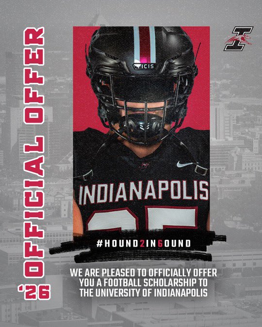 Hunter Uland (@hunter_uland2) on Twitter photo Blessed to have received a scholarship offer to <a href="/UIndyFB/">UIndy Football</a>
Thank you <a href="/KeeversChris/">Chris Keevers</a> for believing me‼️
Thank you <a href="/coachburke89/">Robert Burke</a> for recruiting talent in TN‼️
<a href="/Coach_JBivens/">Coach JB</a> <a href="/FBCoachEngle/">Michael Engle</a> <a href="/CoachCHendricks/">Carter Hendricks</a> <a href="/CoachTGerhard/">Thomas Gerhard</a> <a href="/CoachBlackmon50/">Rahju Blackmon</a> <a href="/CoachPlum_UINDY/">Logan Plumley</a> @papandreana Blessed to have received a scholarship offer to <a href="/UIndyFB/">UIndy Football</a>
Thank you <a href="/KeeversChris/">Chris Keevers</a> for believing me‼️
Thank you <a href="/coachburke89/">Robert Burke</a> for recruiting talent in TN‼️
<a href="/Coach_JBivens/">Coach JB</a> <a href="/FBCoachEngle/">Michael Engle</a> <a href="/CoachCHendricks/">Carter Hendricks</a> <a href="/CoachTGerhard/">Thomas Gerhard</a> <a href="/CoachBlackmon50/">Rahju Blackmon</a> <a href="/CoachPlum_UINDY/">Logan Plumley</a> @papandreana