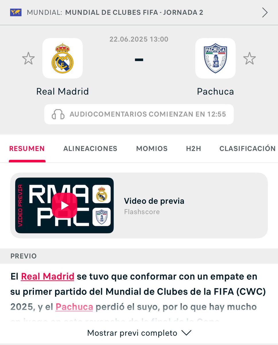 Como del 1 al 10 cuántos chances le ven al Pachuca de mínimo empatar? 

Así la neta siendo objetivos