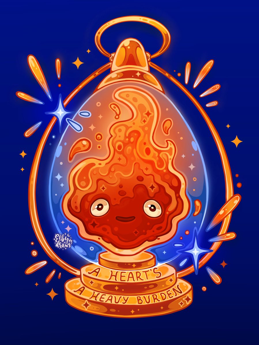 Calcifer ✨🔥✨

#ghibli #HowlsMovingCastle #Miyazaki