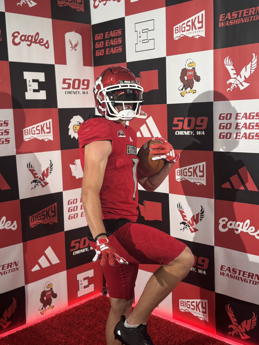BennettJuve's tweet image. Had a great unofficial visit
@EWUFootball yesterday! Thank you @CoachCBrink &amp;amp; @CoachAnderson_M for having me up. @CoachBestEWU @GCHS_KnightsFB 
#GoEags