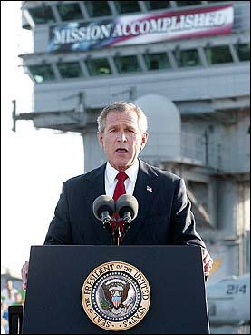 Remember this? 

Mission accomplished is easier said than done.
