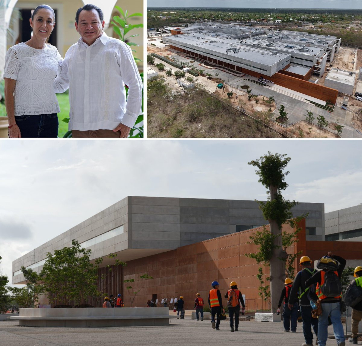 Freddy Oliviery (@freddyoliviery) on Twitter photo Les presentó el que será el hospital más grande de centroamérica 🤩
Es el hospital general “Dr. Agustín O’Horán” del #IMSSBienestar, en Mérida, #Yucatán.
Ésto es lo que se logra cuando hay trabajo entre gobiernos de #Morena, federal y estatal <a href="/Claudiashein/">Claudia Sheinbaum Pardo</a> - <a href="/huachodiazmena/">Joaquín Díaz Mena</a> 🤝🏼 Les presentó el que será el hospital más grande de centroamérica 🤩
Es el hospital general “Dr. Agustín O’Horán” del #IMSSBienestar, en Mérida, #Yucatán.
Ésto es lo que se logra cuando hay trabajo entre gobiernos de #Morena, federal y estatal <a href="/Claudiashein/">Claudia Sheinbaum Pardo</a> - <a href="/huachodiazmena/">Joaquín Díaz Mena</a> 🤝🏼