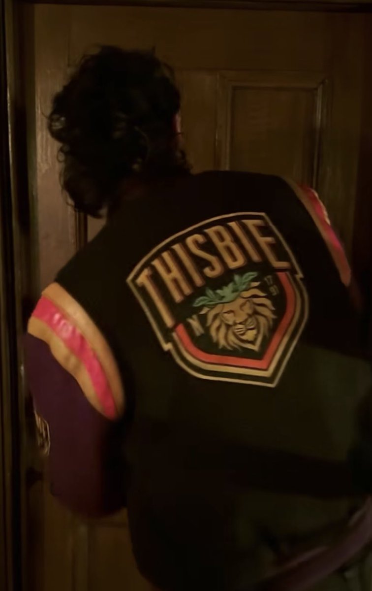 Y'ALL THIS MEANS ENIDS JACKET IS JUST HER OWN LETTERMAN JACKET ENID INCOMING EVERYONE FREAK