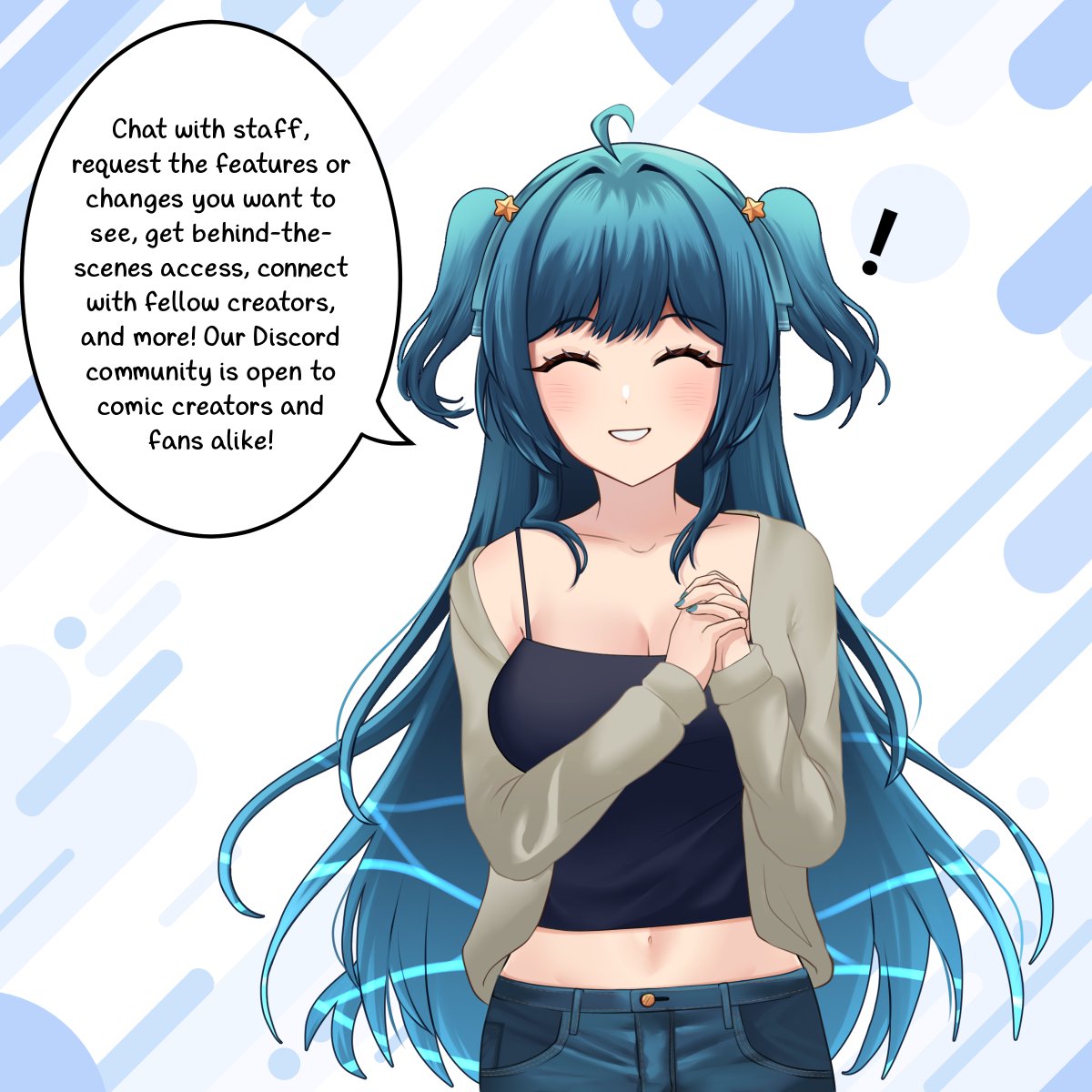 #DidYouKnow? You can join our Discord community at nami.moe/discord! 🤍✨