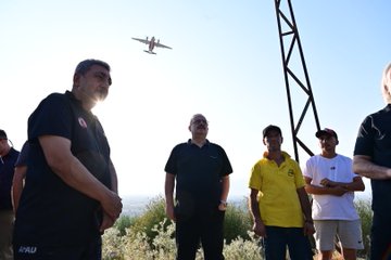 Söke Bağarası Mahallesi’nde Yangın Alanı İncelendi