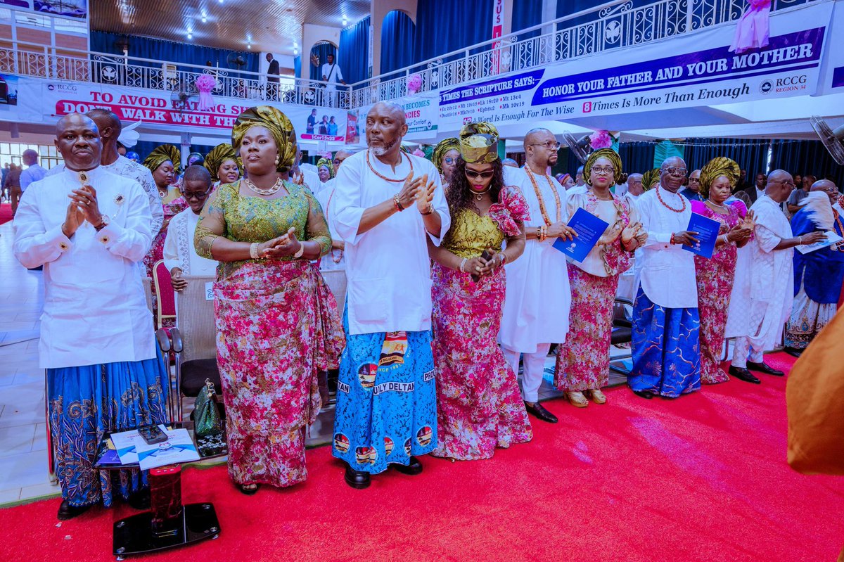 RtHonSheriff's tweet image. It was with joy and a pleasure to join the leadership of the 8th Assembly of the Delta State House of Assembly, led by the Honourable Speaker, Rt. Hon. Emomotimi Dennis Guwor, at a Thanksgiving Service today to mark the 2nd Anniversary of the 8th Assembly. The event took place at…