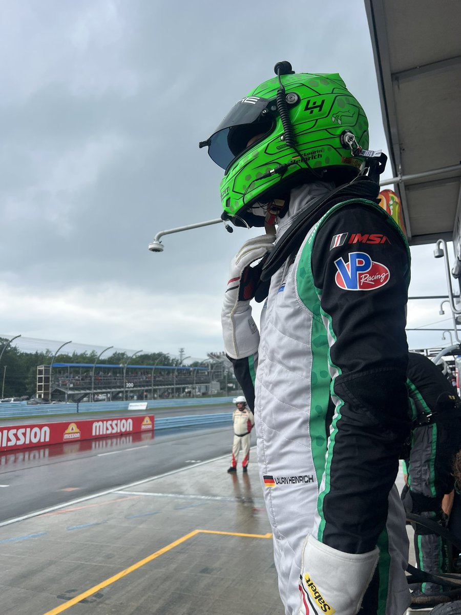 AORacingUSA's tweet photo. .@laurinheinrich_, the champ, ready to take over from Klaus. https://t.co/07667tn7XV