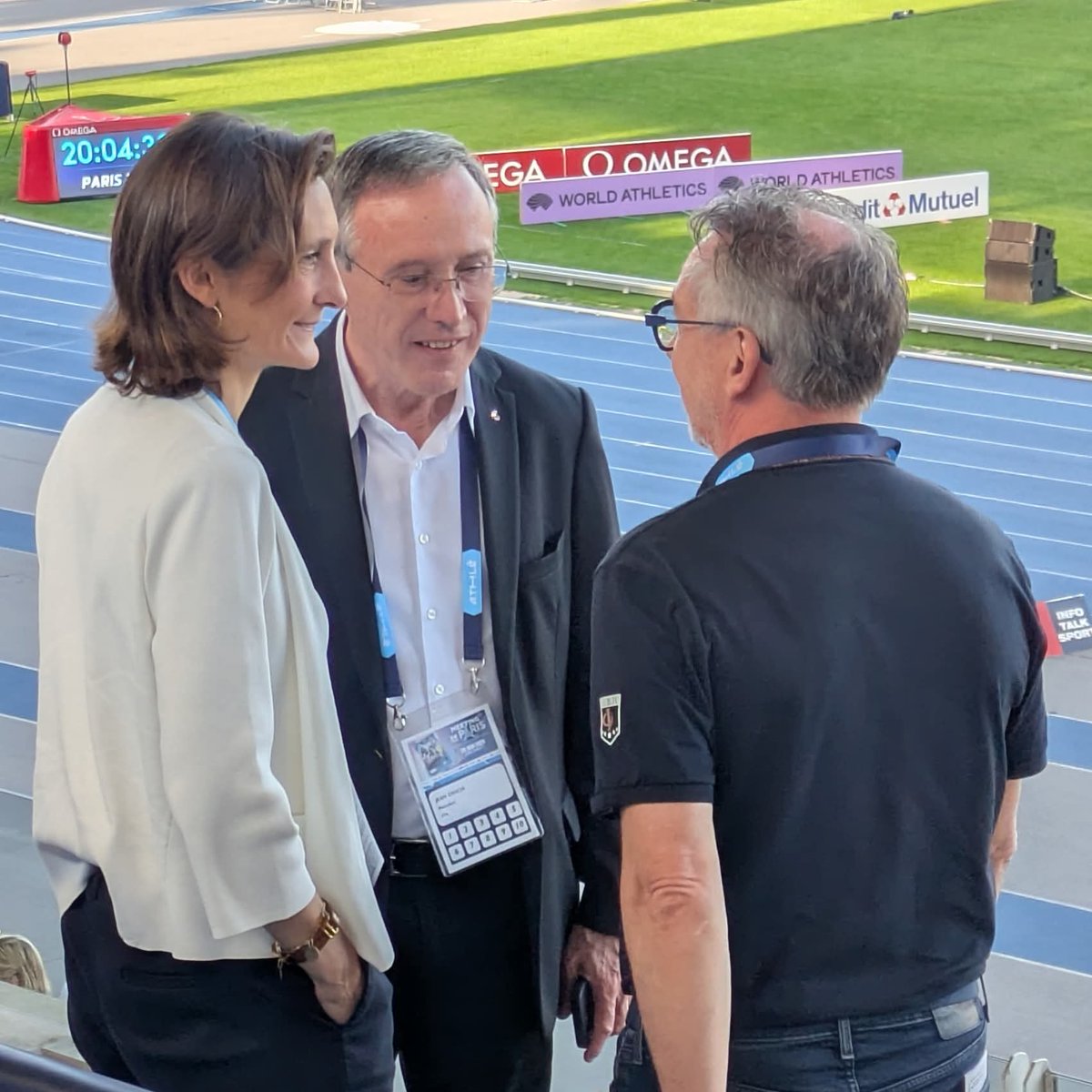 Jean GRACIA (@jean6625) on Twitter photo Rencontre avec <a href="/AOC1978/">Amélie Oudéa-Castéra</a> <a href="/sebcoe/">Seb Coe</a> & Dobromir Karamarinov sous le signe de l’avenir de l'athlétisme
1️⃣er RDV de la nouvelle Présidente CNOSF et 1️⃣er déplacement pour le <a href="/MEETINGPARIS/">MEETING DE PARIS</a> <a href="/FFAthletisme/">FFAthlétisme</a>
Volonté commune de renforcer nos liens et développer la pratique de notre sport 🙏🏻 Rencontre avec <a href="/AOC1978/">Amélie Oudéa-Castéra</a> <a href="/sebcoe/">Seb Coe</a> & Dobromir Karamarinov sous le signe de l’avenir de l'athlétisme
1️⃣er RDV de la nouvelle Présidente CNOSF et 1️⃣er déplacement pour le <a href="/MEETINGPARIS/">MEETING DE PARIS</a> <a href="/FFAthletisme/">FFAthlétisme</a>
Volonté commune de renforcer nos liens et développer la pratique de notre sport 🙏🏻