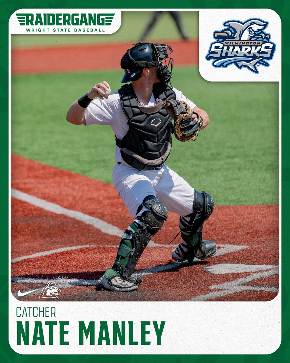 Wright State Baseball (@wsuraidergang) on Twitter photo ๐บ๐ผ๐ด๐ด๐ฌ๐น ๐ณ๐ฌ๐จ๐ฎ๐ผ๐ฌ ๐บ๐ท๐ถ๐ป๐ณ๐ฐ๐ฎ๐ฏ๐ป
<a href="/NateManley5/">Nathan Manley</a> picked up his first hit of the summer, singling to center in a 2-0 win for the <a href="/ILMSharks/">Wilmington Sharks</a> on June 19.
Keep up with the #Raidergang's summer stats โฌ๏ธ
๐ bit.ly/3SQ0klW
๐ฆ bit.ly/3FMEeOj
#BuildtheMonster ๐บ๐ผ๐ด๐ด๐ฌ๐น ๐ณ๐ฌ๐จ๐ฎ๐ผ๐ฌ ๐บ๐ท๐ถ๐ป๐ณ๐ฐ๐ฎ๐ฏ๐ป
<a href="/NateManley5/">Nathan Manley</a> picked up his first hit of the summer, singling to center in a 2-0 win for the <a href="/ILMSharks/">Wilmington Sharks</a> on June 19.
Keep up with the #Raidergang's summer stats โฌ๏ธ
๐ bit.ly/3SQ0klW
๐ฆ bit.ly/3FMEeOj
#BuildtheMonster