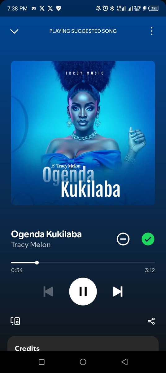raylite10's tweet photo. @MelonTracy256 @ntvuganda Definitely tuning in... Here enjoying everything Tracy on Spotify
#TracyMelon
#Ogendakukilaba https://t.co/SqOrby9MCY