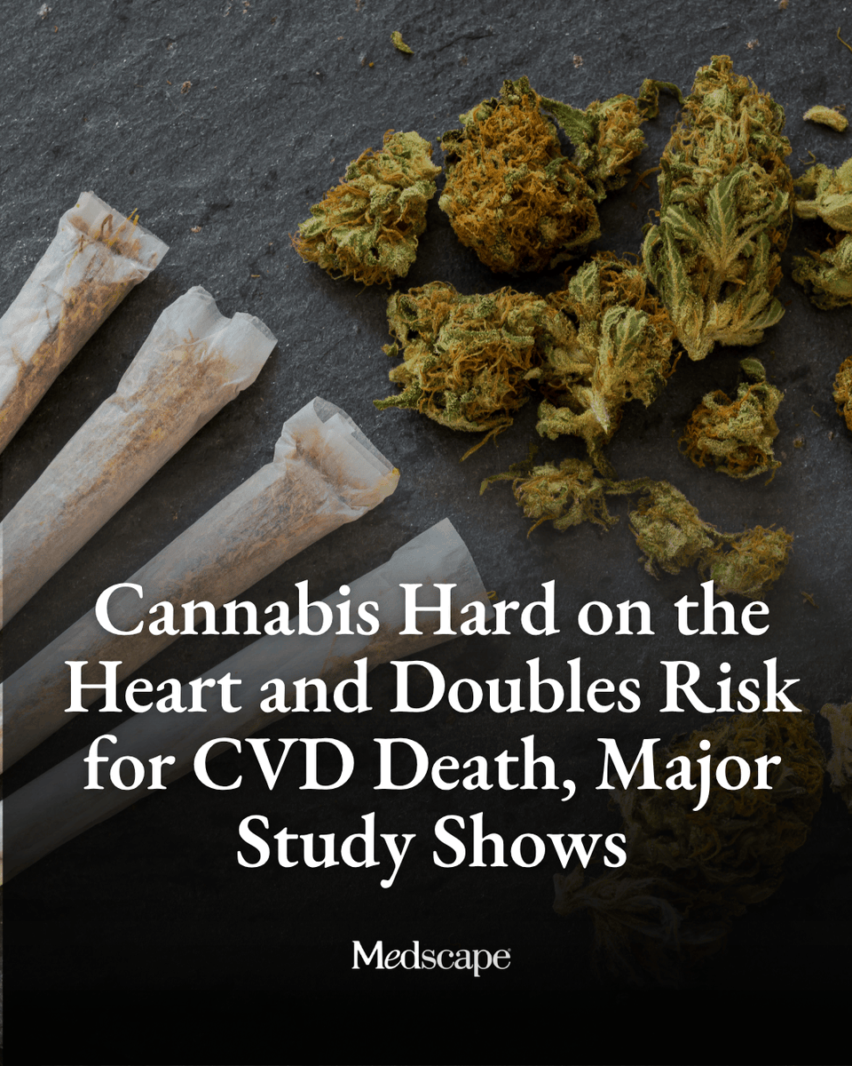 Cannabis users have significantly higher risks for dying from cardiovascular disease, according to a sweeping new study, prompting experts to call for tobacco-style regulation. ms.spr.ly/6013Svvc3