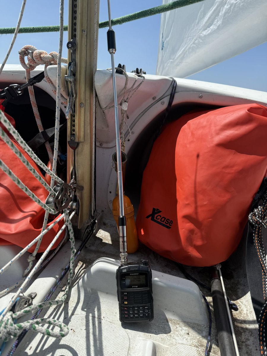 Today not as /P but with /mm on the Lake Constance on the road. 🇨🇭🚤