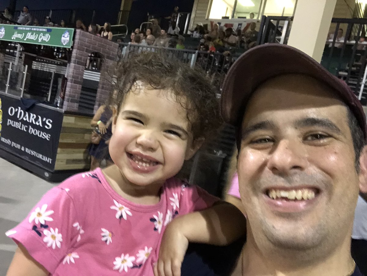 MikeDeSumma's tweet photo. Had a wonderful daddy daughter night at the @GoBlowfish ⚾️ game last Friday! https://t.co/bZ9dYDOIL8