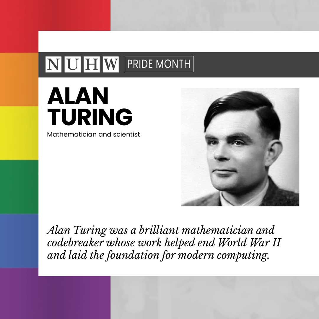 Alan Turing was a mathematical genius and a visionary whose work laid the foundation for modern computing. During World War II, he led efforts at Britain’s Bletchley Park to crack the Nazis’ Enigma code, a breakthrough that dramatically shortened the war and saved countless