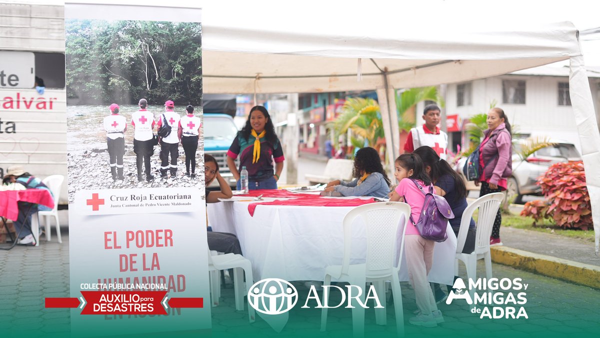 📍 #PedroVicenteMaldonado
¡Nos unimos por la salud, la prevención y la solidaridad! 💚

ADRA Ecuador participó en la feria comunitaria organizada en coordinación con el GAD Municipal Pedro Vicente Maldonado, brindando talleres informativos sobre cómo actuar en una emergencia y