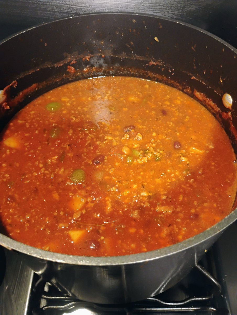 cloreey443's tweet photo. #Onestopchop inspired #chili good ASF! https://t.co/wcHje0gTU6
