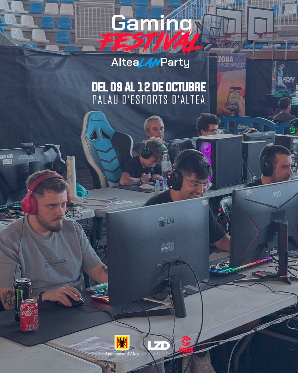 AlteaLanParty's tweet photo. ¡Solo quedan 15 entradas Early Bird! 🔥

En menos de cinco meses volveremos con una edición de Altea LAN Party 2025 llena de diversión, competición y muuuuucho gaming. ¡No te quedes sin tus entradas desde 25€!

🎟️https://t.co/Jxp0NP64qR https://t.co/69b6sJRVzn