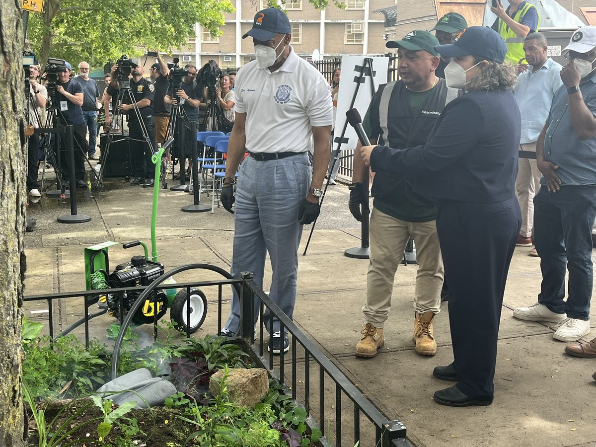 NEW: Mayor Eric Adams just announced a new “rat mitigation team” tasked with smoking out rats with carbon monoxide in 600,000 tree beds citywide.