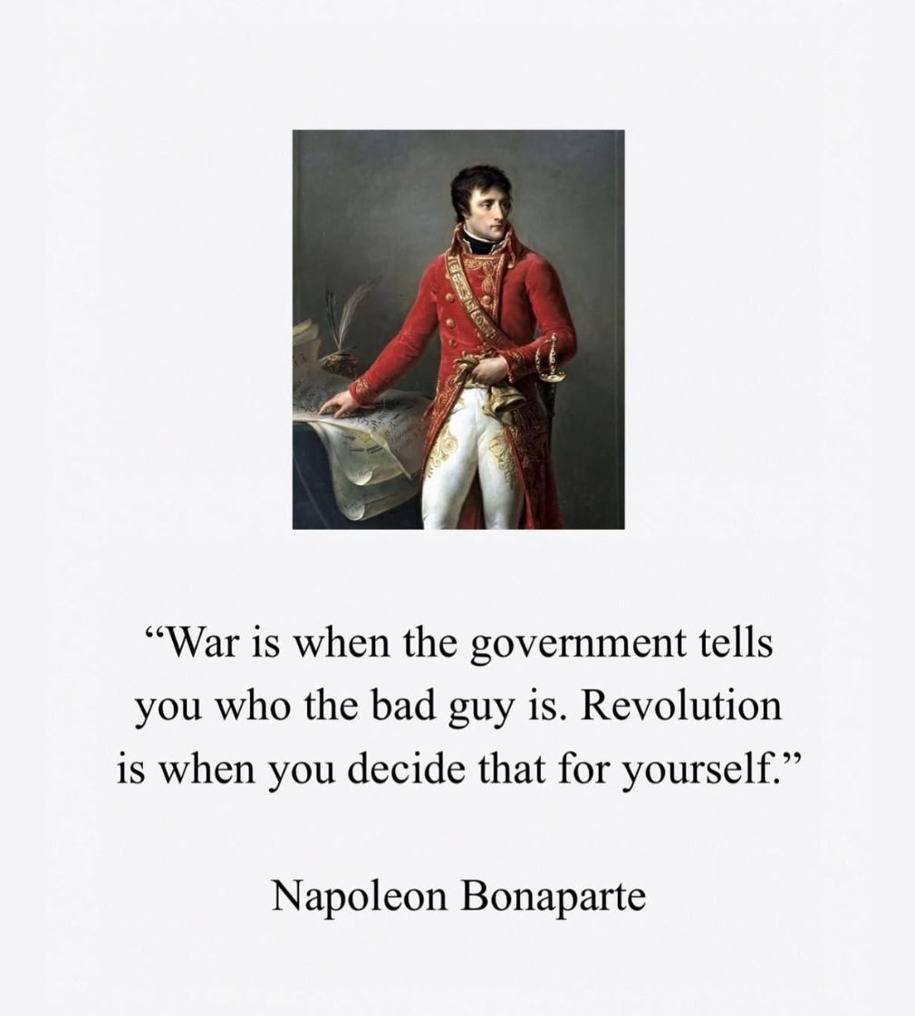 This isn’t strategy. It’s domination.

Napoleon understood both.