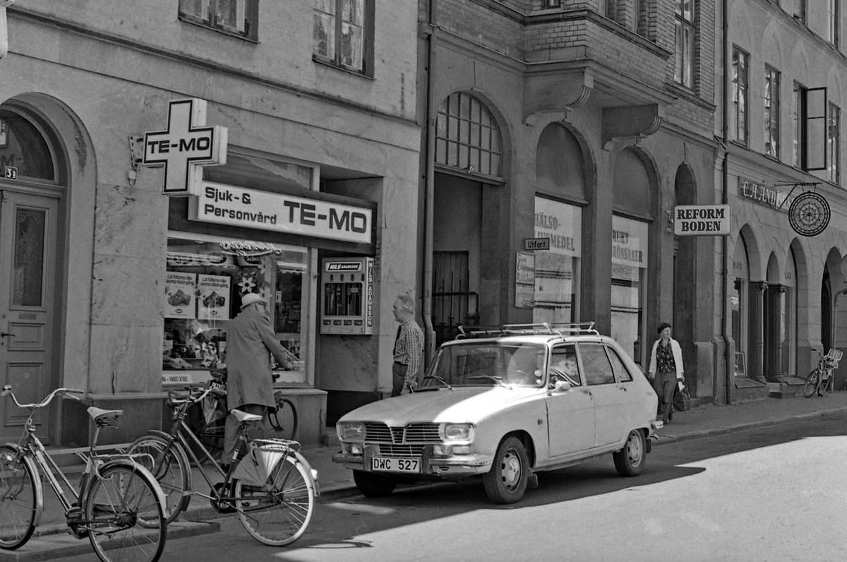 Stora Gråbrödersgatan 3b. Foto: Håkan Bengtsson, 1977. Från: #gamlalund