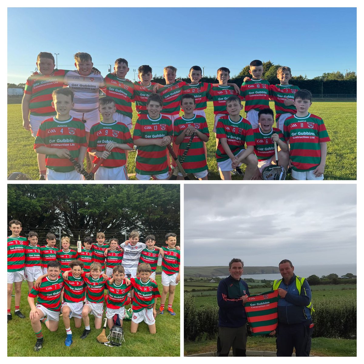 U12s sporting new jerseys sponsored by Ger Gubbins Construction
Get all the latest news on the Tracton GAA app member.clubspot.app/club/tracton-g…