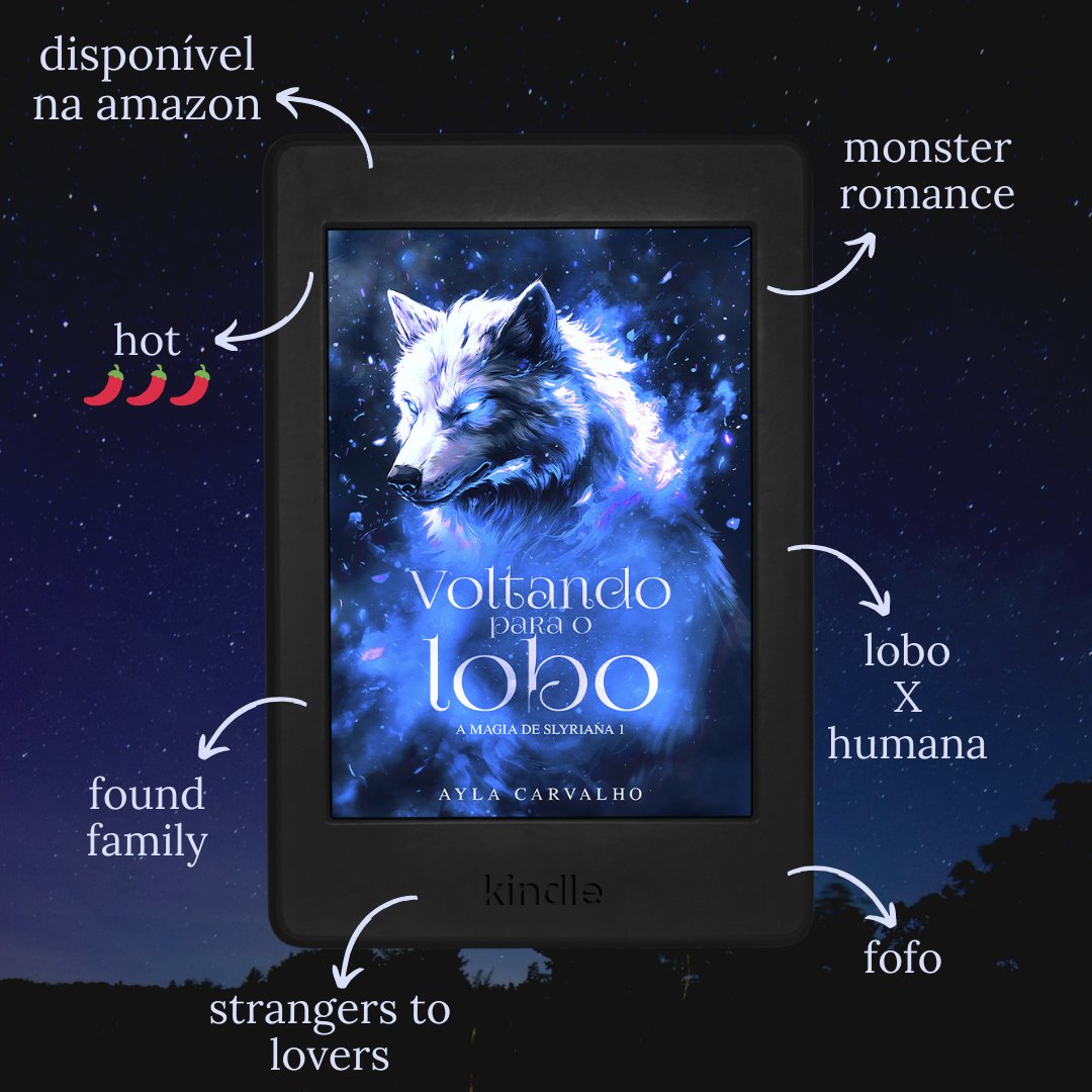 autora_ayla's tweet photo. 'Voltando para o lobo' já disponível na Amazon e K.U.

"Quando Júlia se perde na floresta, é ali que ela finalmente se encontra."

https://t.co/fDL0T7ZqIi https://t.co/qoueWFrgKi
